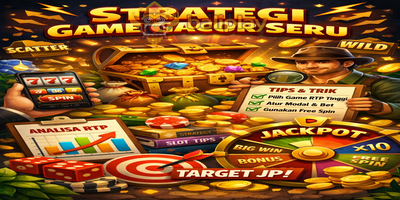 Strategi Game Gacor Seru: Tips Cerdas Main Game Online Biar Lebih Konsisten Menang
