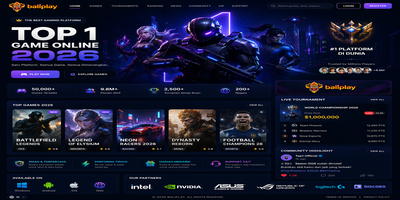 Top1 2026: Platform Game Online Terbaik dengan Bonus Menarik dan Ribuan Pilihan Game