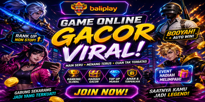 Baliplay Game Online Gacor Viral 2026: Platform Seru dengan Peluang Menang Besar!