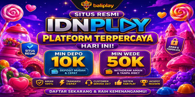 Situs Resmi IDNPLAY, Platform Terpercaya Hari Ini dengan Proses Cepat dan Layanan Terbaik